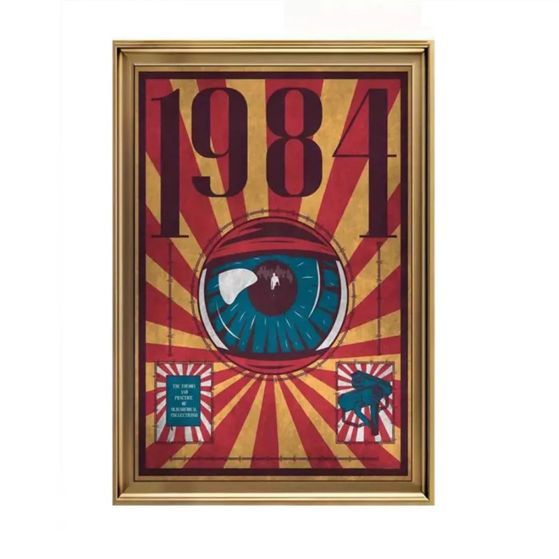 Nineteen Eighty Four Canvas Poster (40x60cm) - 1 Piece - ملصق